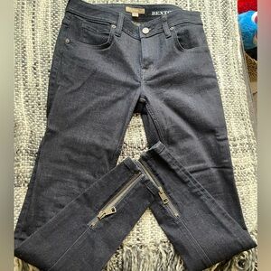 Burberry Brit Woman Jeans Navy Blue Size 8